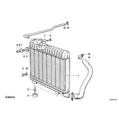 Radiateur avec refroidisseur d'huile