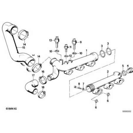 Conduite de refroidissement de radiateur