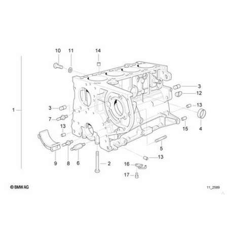 Bloc-moteur avec pistons