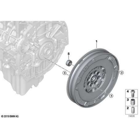 Volant moteur bi-masse