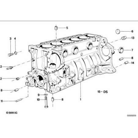 Carter-cylindres sans pistons