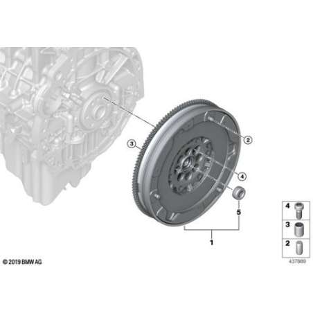 Volant moteur bi-masse