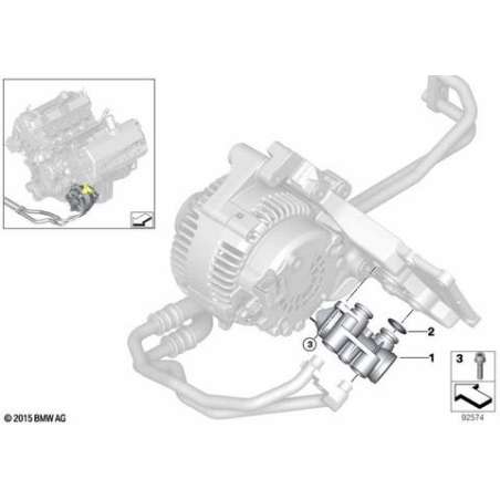 Raccord avec thermostat