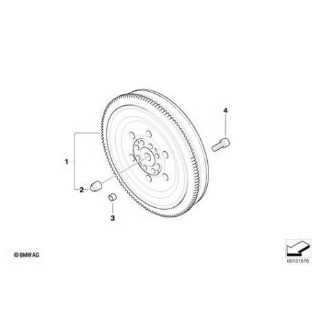 Volant moteur bi-masse