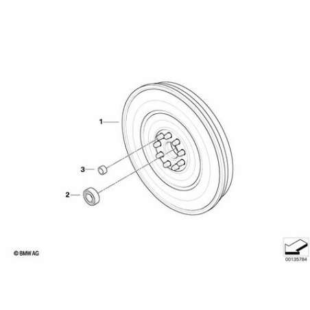 Volant moteur bi-masse