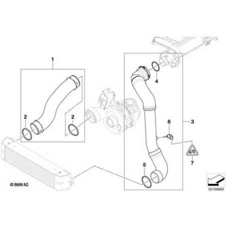 Conduite d'air de suralimentation