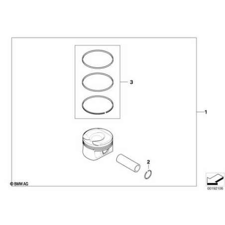 Piston mahle
