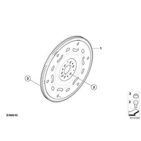 Volant moteur pour boite vt automatique