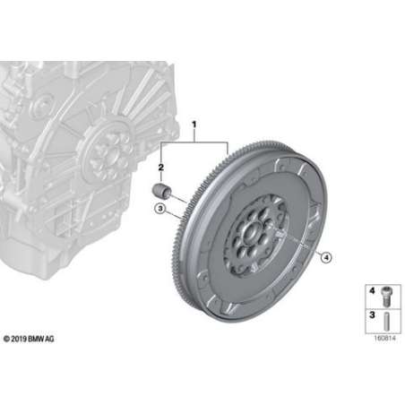 Volant moteur bi-masse