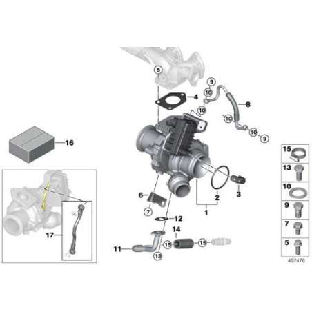 ES pce reconditionnée turbocompresseur