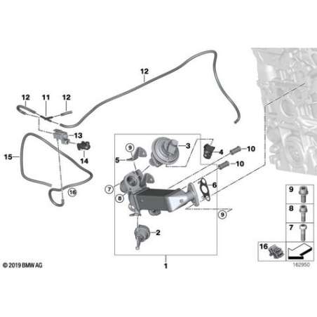 Refroidisseur de gaz d'échappement