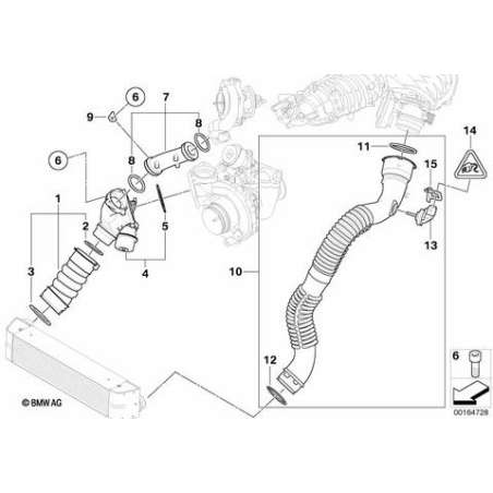 Conduite d'air de suralimentation