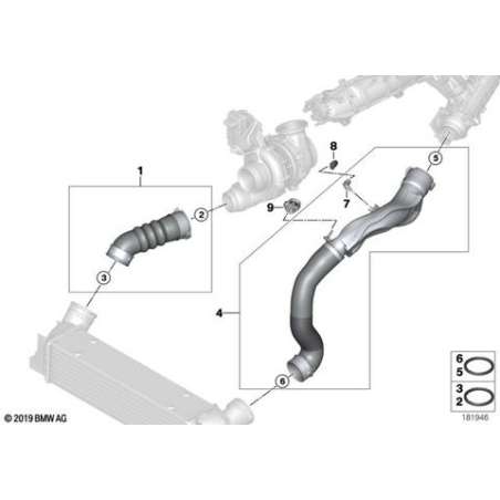 Conduite d'air de suralimentation
