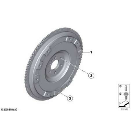 Volant moteur bi-masse