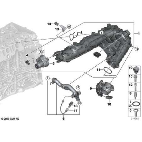 Refroidisseur de gaz d'échappement