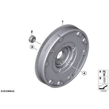 Volant moteur bi-masse