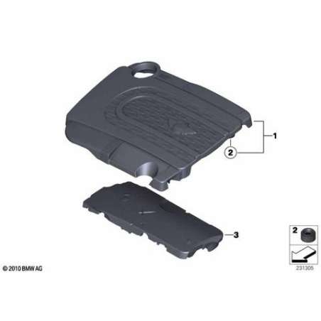 Recouvrement acoustique