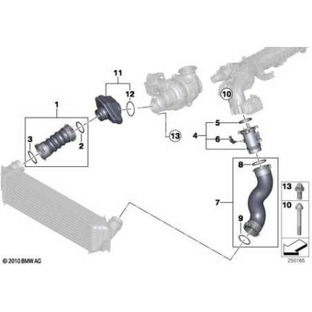 Conduite d'air de suralimentation