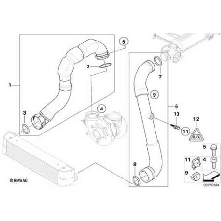 Conduite d'air de suralimentation