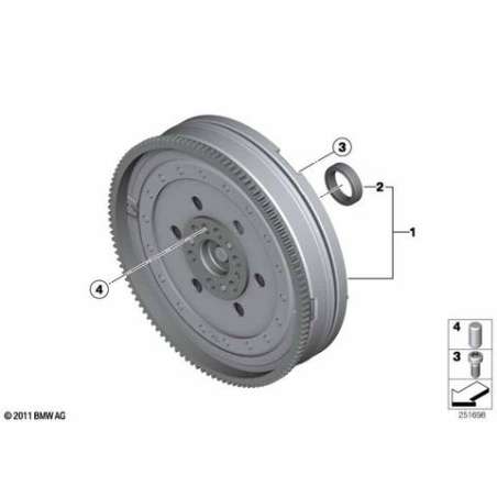 Volant moteur bi-masse