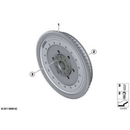 Volant moteur bi-masse