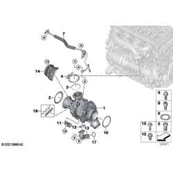 Kit de montage de turbocompresseur