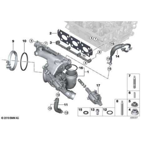 Jeu actionneur de Wastegate
