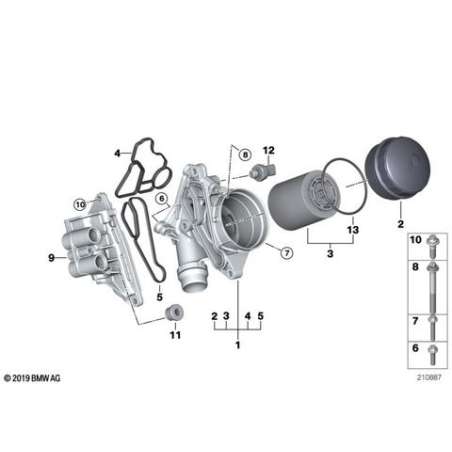Boîtier de thermostat avec thermostat