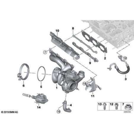 Jeu actionneur de Wastegate