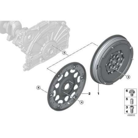 Volant moteur bi-masse