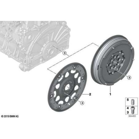 Volant moteur bi-masse