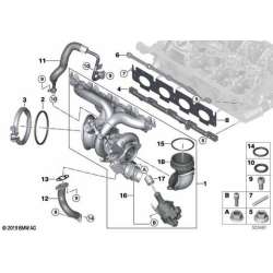 Kit de montage de turbocompresseur