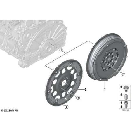 Volant moteur bi-masse