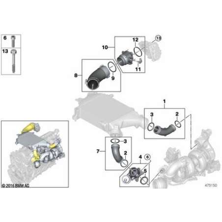 Conduite d'air de suralimentation