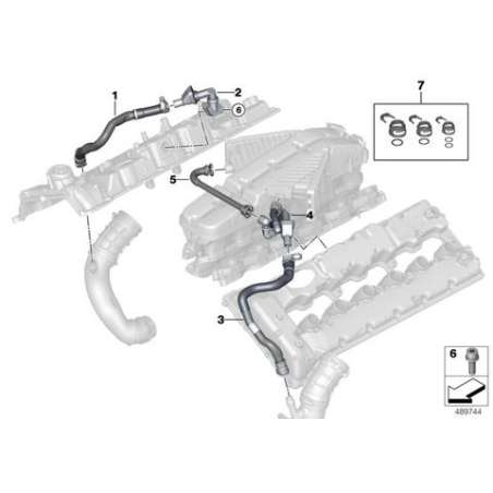 Soupape de ventilation de carter-moteur
