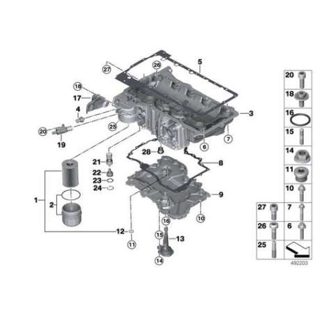 Thermostat circuit d'huile