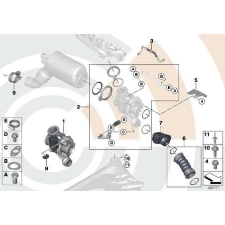 Conduite d'air de suralimentation