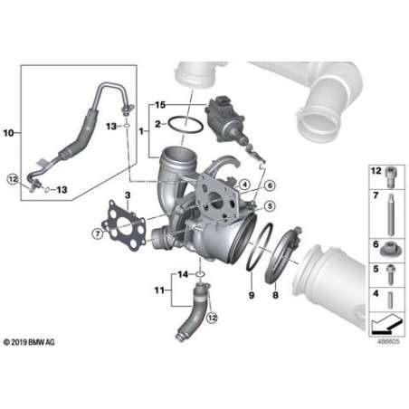 Joint de turbocompresseur