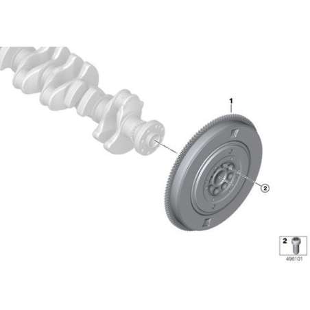Volant moteur bi-masse