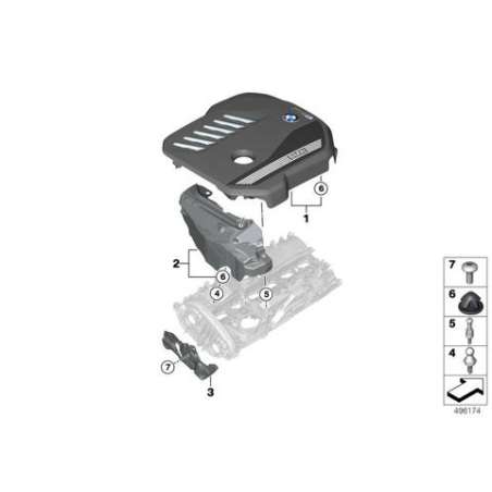 Recouvrement du moteur