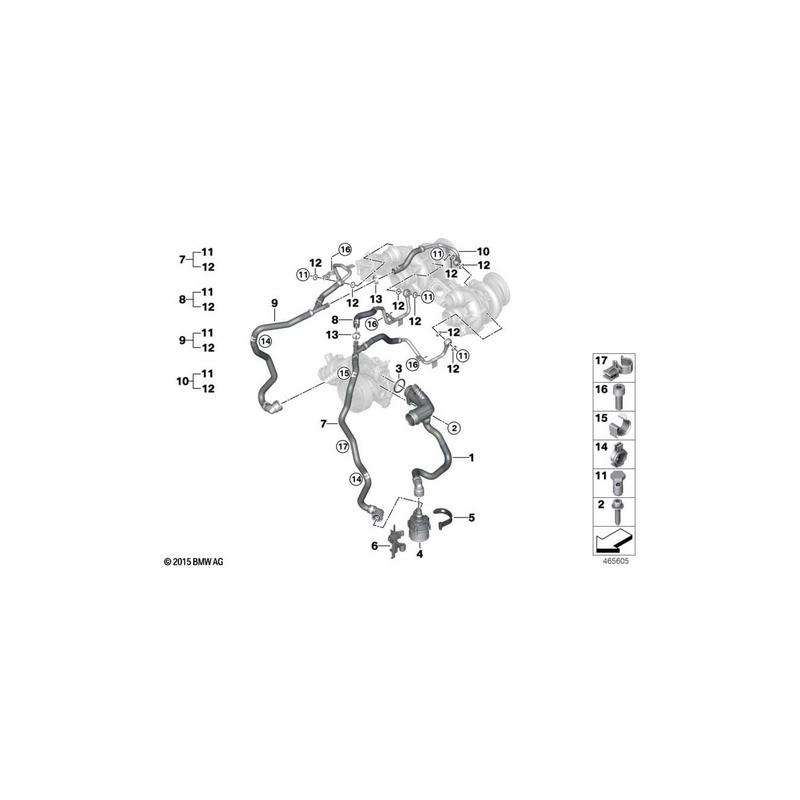 Cond. liqu. refr. retour turbocompr
