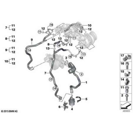 Cond. liqu. refr. retour turbocompr