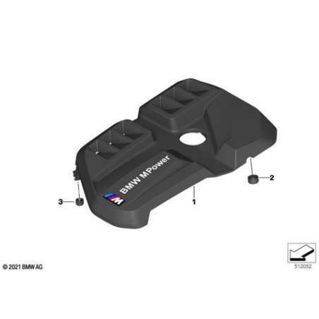 Recouvrement du moteur