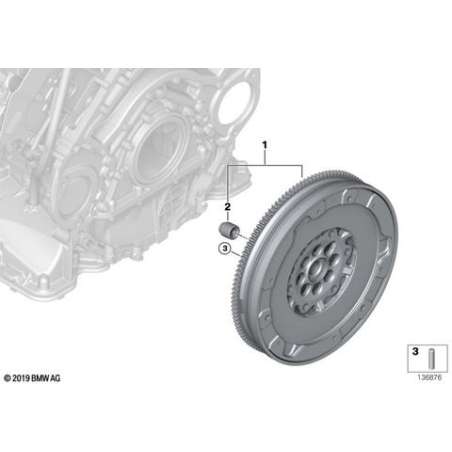 Volant moteur bi-masse