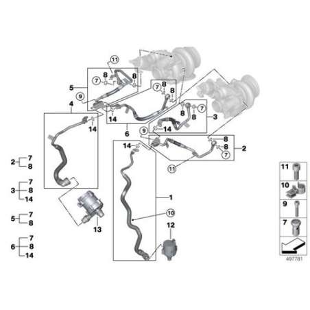 Cond. liqu. refr. retour turbocompr