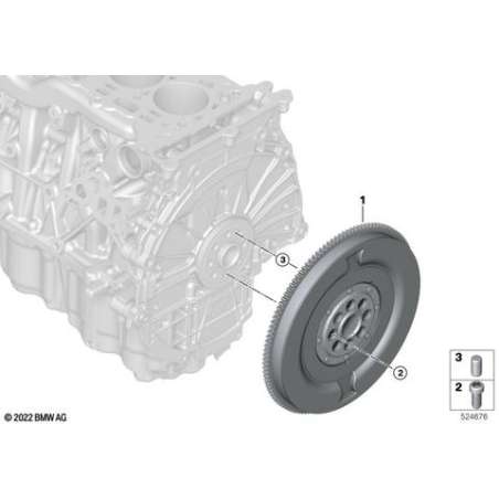 Volant moteur bi-masse