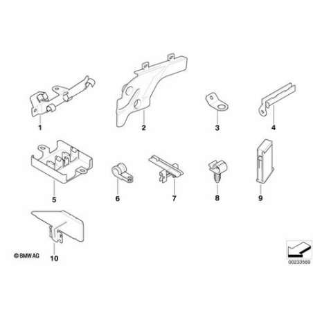 Support sonde de lambda