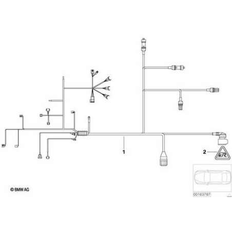 Faisceau de câbles module moteur BV