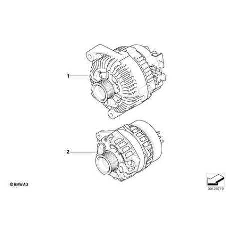 RP pièce reconditionnée alternateur