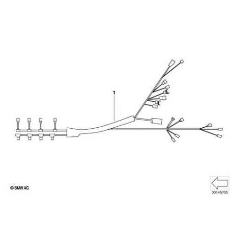 Faisceau soupape d'injection/allumage